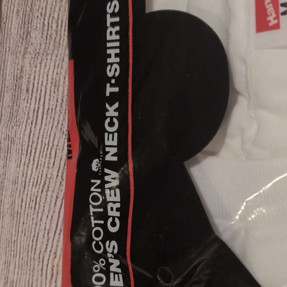 Hanes Vintage Crew Neck 100% Cotton T-shirts Preshrunk 1987 Size M - Picture 2 of 11